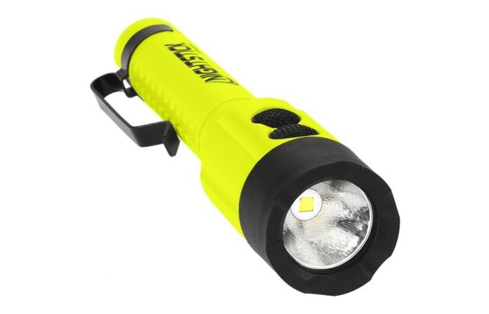 Latarka 2410, LED ATEX strefa 0, żółta | PE-2410-040-241E0 Astat