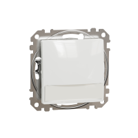 Przycisk z etykietą i podśw.12VAC, biały | SDD111143L Schneider Electric