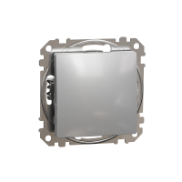 Przycisk schodowy, srebrne aluminium | SDD113116 Schneider Electric