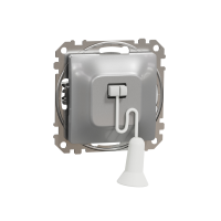 Przycisk z cięgnem, srebrne aluminium | SDD113122 Schneider Electric