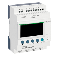 Przekaźnik programowalny 24VDC 6we 4wy Zelio Logic | SR2A101BD Schneider Electric