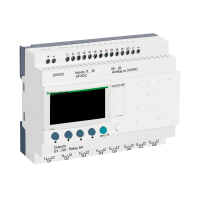 Przekaźnik programowalny 24VDC 6we 8wy Zelio Logic | SR2B201BD Schneider Electric