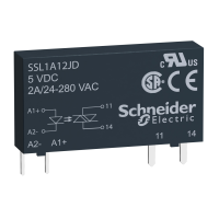 Przekaźnik półprzewodnikowy wejście 15-30V DC wyjście 24-280V AC, 2A Zelio Solid State Relays | SSL1A12BD Schneider Electric