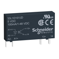 Przekaźnik półprzewodnikowy wejście 16-30VDC/wyjście 1-48VDC 0.1A Zelio Solid State Relays | SSL1D101BD Schneider Electric
