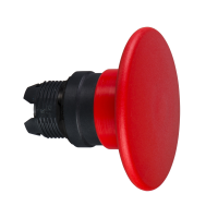 Główka przycisku grzybkowego z samopowrotem Fi-60 czerwona plastikowa Harmony XB5 | ZB5AR4 Schneider Electric