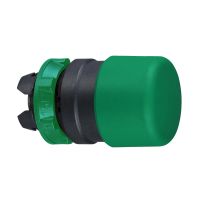 Główka przycisku grzybkowegoFi-30 zielony z samopowrotem plastikowa Harmony XB5 | ZB5AC34 Schneider Electric