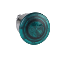 Napęd przycisku grzybkowego Fi-22mm zielony push-pull LED metalowy Harmony XB4 | ZB4BW633 Schneider Electric