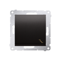 Łącznik schodowy (moduł) 10AX, 250V, szybkozłącza, antracyt DW6.01/48 Simon 54 | DW6.01/48 Kontakt Simon