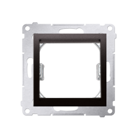 Adapter (przejściówka) na osprzęt standardu 45×45mm, antracyt DA45.01/48 Simon 54 | DA45.01/48 Kontakt Simon