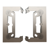 Puszka n/t pojedyncza (40mm), składana do ramek Simon 54 PREMIUM (2 elementy), złoty mat DSC/44 | DSC/44 Kontakt Simon