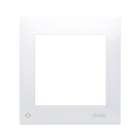Ramka pojedyncza PREMIUM IP20/IP44, antybakteryjna biały DR1/AB11 Simon 54 Premium | DR1/AB11 Kontakt Simon