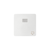 Klawisz z oczkiem i piktogramem "dzwonek"do mechanizmów serii 75, biały 82015-30 Simon 82 | 82015-30 Kontakt Simon