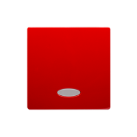 Klawisz pojedynczy z oczkiem do łączników i przycisków z podświetleniem, czerwony BMKW1L/22 | BMKW1L/22 Kontakt Simon