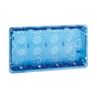 Puszka p/t S500 4-modułowa, 8x K45 51020104-039 Simon Connect | 51020104-039 Kontakt Simon