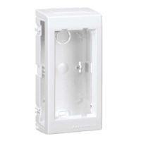 Obudowa n/t 1-modułowa, 2x K45, czysta biel Simon Connect | SBC150/9 Kontakt Simon