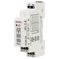 Przekaźnik elektromagnetyczny 230V AC 2X8A TYP: PEM-02/230 | EXT10000099 Zamel