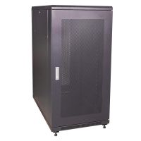 Szafa stojąca 19"" 24U 600x1000x1317 z drzwiami perforowanymi przód/tył | CCSS-0610-24UP securityNET