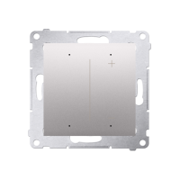 Ściemniacz do pasków RGBW 12-24 V, 4 kanały [Wi-Fi]; srebrny mat Simon 54 GO | DESRGB1W.01/43 Kontakt Simon