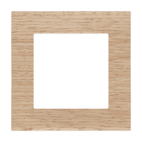 Ramka 1-krotna Nature, Dąb jasny Simon 55 | TRN1/185 Kontakt Simon