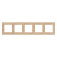 Ramka 5-krotna Nature, Dąb jasny Simon 55 | TRN5/185 Kontakt Simon