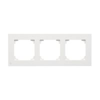 Ramka 3-krotna LINE, Antybakteryjny biały mat Simon 55 | TR3/AB111 Kontakt Simon