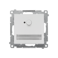 Oprawa oświetl LED 14V* z czujnikiem ruchu (0,78 W) barwa zimna biała 5900K, Jasnoszary mat Simon 55 | TOSC5K14.01/114 Kontakt Simon