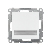 Oprawa oświetleniowa LED 230 V (0,9 W). Barwa neutralna 4200 K, Biały mat Simon 55 | TOS4K.01/111 Kontakt Simon