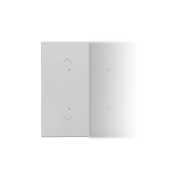 Klawisz połówkowy z piktogramem pojedynczej rolety do produktów, Aluminium mat Simon 55 | TKE21/143 Kontakt Simon