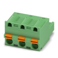 Łączniki wtykowe płytek drukowanych GFKC 2,5/ 3-ST-7,62, 3-begunowy, 160V, zielony | 1939646 Phoenix Contact
