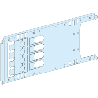 Płyta montażowa Prisma P do mocowanego poziomo aparatu NSX630 4P | LVS03454 Schneider Electric