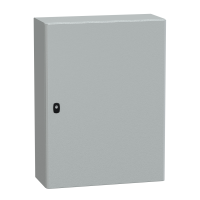 Obudowa wisząca Spacial S3D drzwi gładkie z pł. mont. 800x600x250 (WxSxG) IP66 IK10 RAL7035, Special | NSYS3D8625P Schneider Electric