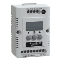Elektroniczny higrometr CC 9/30V ClimaSys | NSYCCOHYT30VID Schneider Electric
