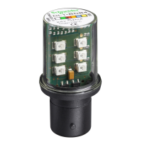 Dioda LED BA15d 24VACDC, czerwona, Harmony XVB | DL1BDB4 Schneider Electric