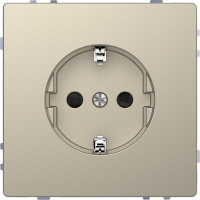 Gniazdko elektryczne SCHUKO  przesłona, screwless terminals, sahara, System Design | MTN2300-6033 Schneider Electric