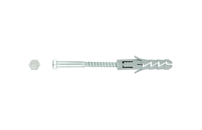 Kołek rozporowy FIX fi 12 z wkrętem z łbem sześciokątnym DIN 571 8,0x80 mm polipropylen (50szt.) | FIX-12/80 Rawlplug