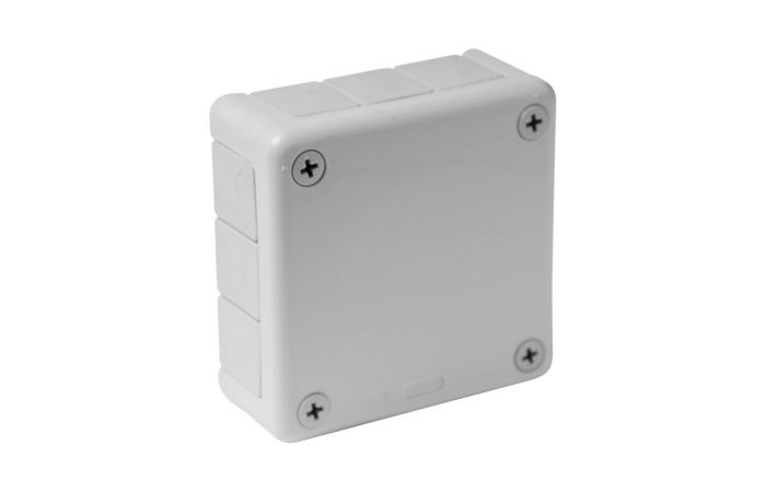 Puszka n/t 98x98x42mm IP55 12-wl dł.gum. popiel, VP-41 | 041-03 Viplast