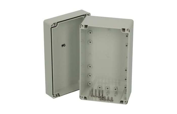 Obudowa 120x200x90, pokrywa szara, IP 67 AB 122009 EURONORD | 7083770 Fibox