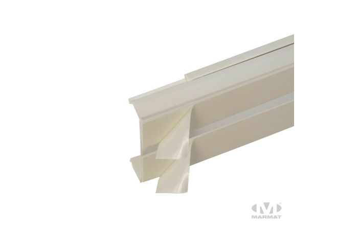 Listwa elektroinstal. nierozp.płom z taśmą samoprzylepną typ LST-35x15 EKO biała UV | 5903876687946 Marmat