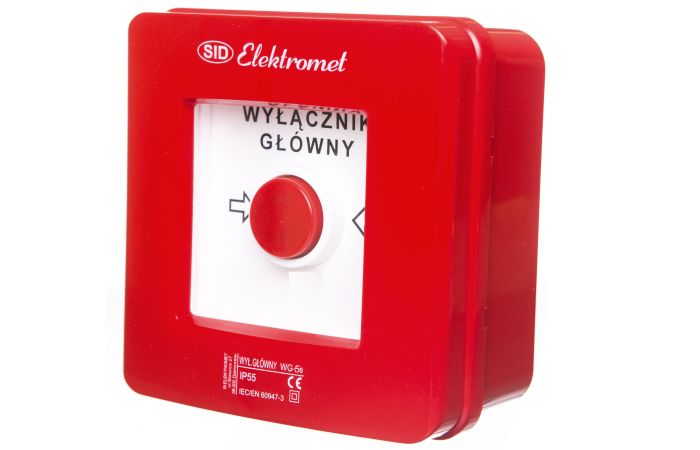Wyłącznik alarmowy samoczynny n/t WG-5s | 921429 Elektromet