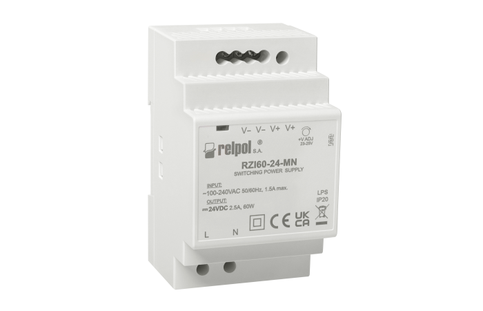 Zasilacz impulsowy RZI60-24-MN | 2617009 Relpol