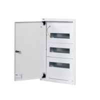 Rozdzielnica metalowa podtynkowa KP-DB-I-MF-312 dł. 375 szer.115 wys.581 kolor biały  | 35681 Kanlux