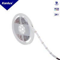 Taśma LED rolka 5m 24 DC LCOB 15W/M 24 IP65RGB barwa RGB 1m = max 450Lm gw. lat 3   | 38431 Kanlux