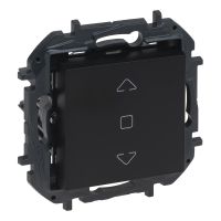 Przycisk sterowania roletami 2 - pozycyjny, stalowy, NILOE STEP | 863543B Legrand