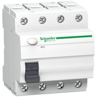 Wyłącznik różnicowoprądowy 4P 63A 300mA typ AC, IDK-63-4-300-AC, Acti 9 | A9Z06463 Schneider Electric