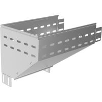 Kolanko redukcyjne lewe KRLJ100H80, gr.blachy 1,0 mm | 184110 Baks