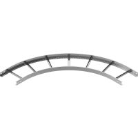 Łuk zewnętrzny drabinki 90st. LDZC600H60N, gr.blachy 2,0mm | 467160 Baks