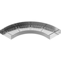 Kolanko 90st. KKSC400H100N, gr.blachy 2,0mm | 220742 Baks