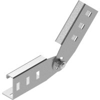 Łącznik przegubowy drabin LGTH45 N, gr. blachy 3,0mm | 441302 Baks