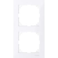 Ramka podwójna biały ACT M-Pure, Merten | MTN4020-3625 Schneider Electric