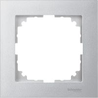Ramka pojedyncza, aluminium, Merten | MTN4010-3660 Schneider Electric